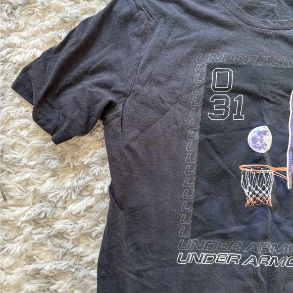 Under Armour Black Basketball Graphic Tee - Picture 2 of 8